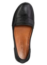 Gemini Pumps aus teilweise schattiertem Rind-Nappaleder SCHWARZ