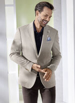 Sakko mit Stretch-Funktion BEIGE MELIERT