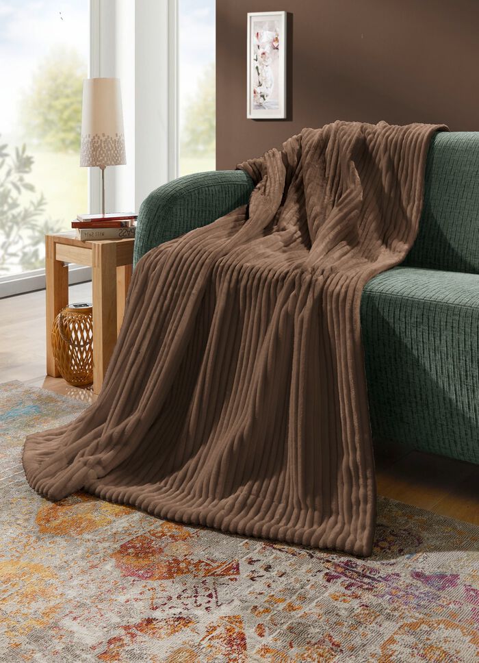 Wohnaccessoires in feiner Cord-Optik TAUPE