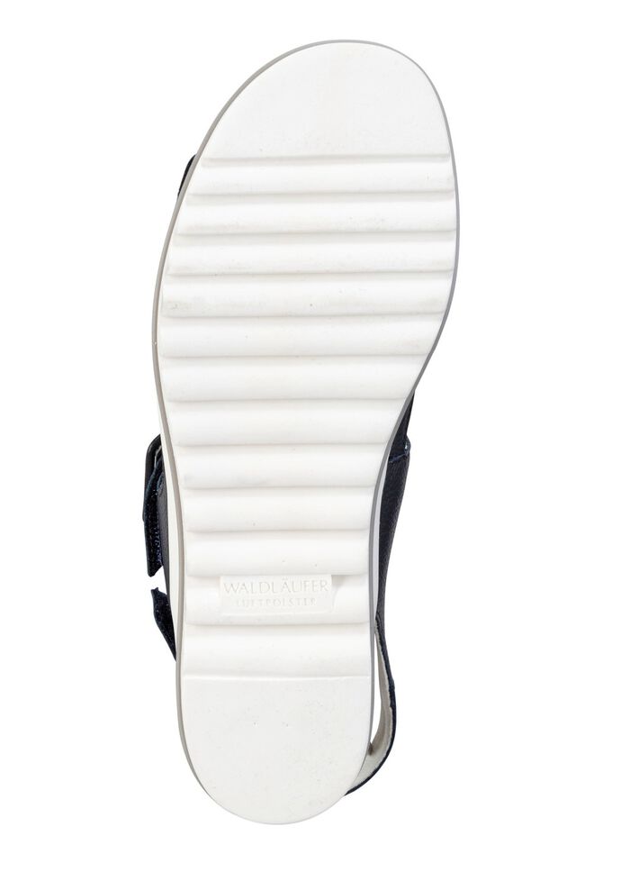 Waldl&auml;ufer Sandale mit Zier-Schnalle MARINE