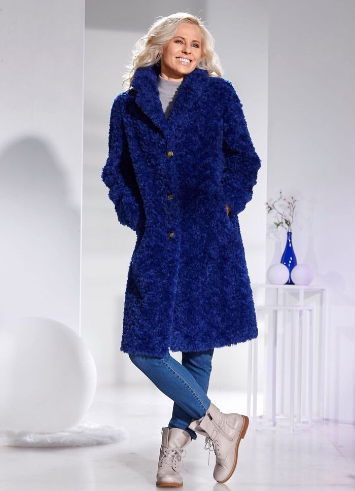 Mantel mit Reverskragen 