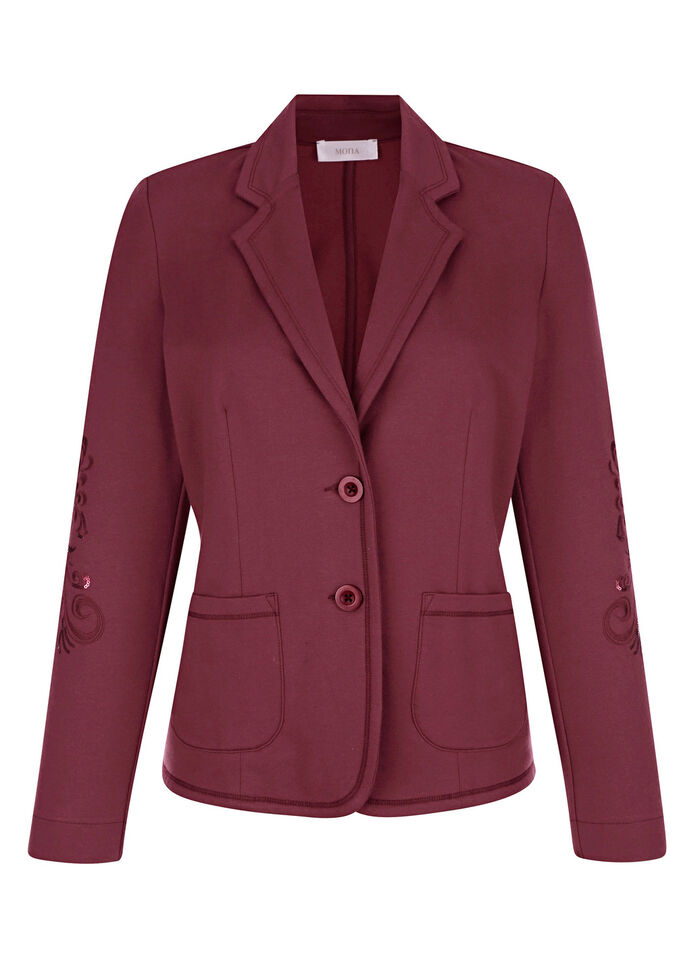Blazer mit hübscher Stickerei 