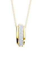 Anhänger mit Diamanten 