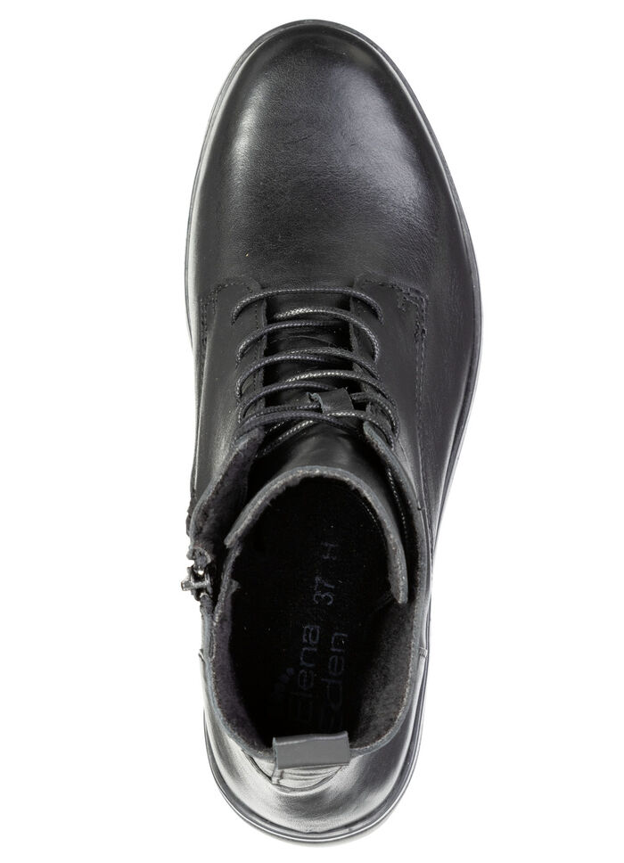 ELENA EDEN, bequeme Damen-Stiefeletten, Winterschuhe, Weite H, mit herausnehmbarem FußbettELENA EDEN, bequeme Damen-Stiefeletten, Weite H, mit herausnehmbarem Fußbett SCHWARZ