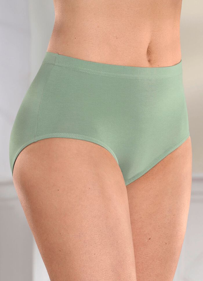 Viererpack Slips mit Gummizug im Bund 