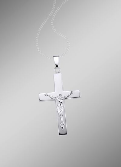 Kreuz-Anh&auml;nger mit Korpus 