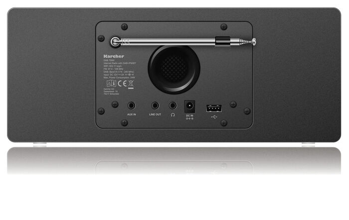 "Karcher" DAB 7000i Internetradio mit WLAN 