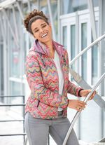 Funktions-Kurzjacke mit farbbrillantem Inkjet-Druck 