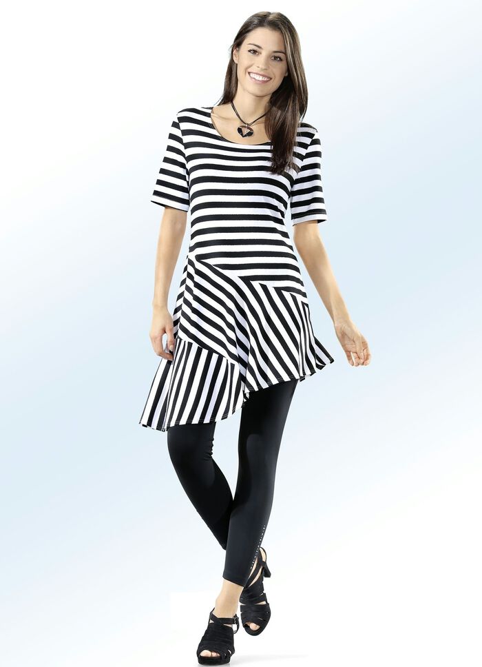 Leggings mit edel gl&auml;nzendem Ziermotiv 