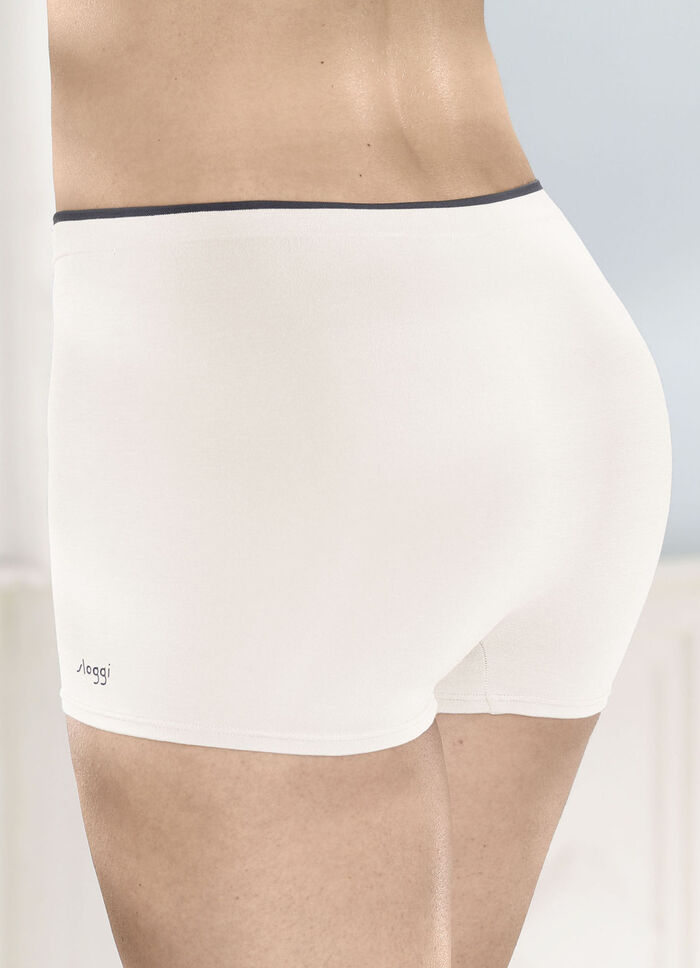 sloggi Zweierpack Pants ohne Seitennähte ECRU