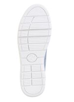 ELENA EDEN Schn&uuml;r-Sneaker aus Veloursleder BLEU