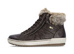 Remonte, gefütterte Damen-Boots, Winterschuhe, Weite G, mit herausnehmbarem Fußbett DUNKELBRAUN