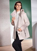 Jacke mit abnehmbarer Kapuze 