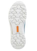 Schn&uuml;rschuh aus Meshmaterial und Veloursleder 