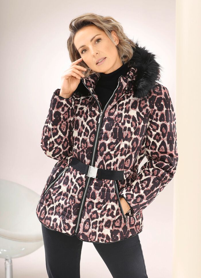 Jacke mit Stretchg&uuml;rtel 