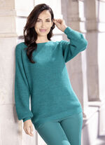 Pullover mit dekorativem Strukturmuster 