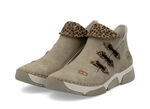 Rieker, trendige Damen-Boots, Winterschuhe, mit Reißverschluss TAUPE-BRAUN