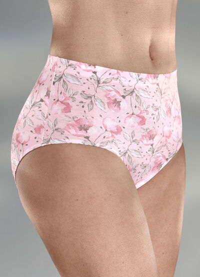 Viererpack Slip mit Floraldruck 