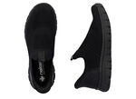 Rieker, leichte Herren-Slipper, mit verstärkter Hinterkappe SCHWARZ