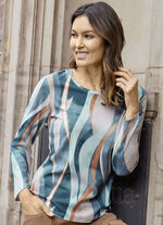 Shirt mit Allover Druck