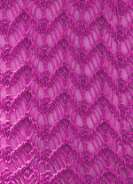 Pullover aus hochwertigem Glanzeffektgarn FUCHSIA MELIERT