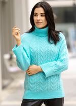 Pullover in Strukturmix 