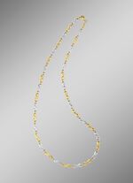 Bicolor-Halskette mit Unendlichkeitssymbol 