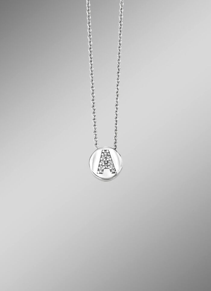 Buchstaben-Anh&auml;nger mit Ankerkette 