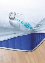 Inkontinenz-Spannbetttuch mit Spannumrandung 