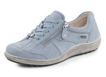 ELENA EDEN, bequeme Damen-Schnürschuhe, Weite H, mit herausnehmbarem Fußbett JEANS