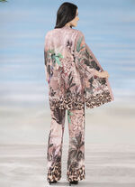 Laurina Blusenjacke mit farbbrillantem Druckdessin 