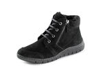 ELENA EDEN, gefütterte Damen-Boots, Winterschuhe, Weite H, mit herausnehmbarem Fußbett SCHWARZ