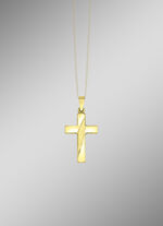 Kreuz-Anhänger in Bicolor 