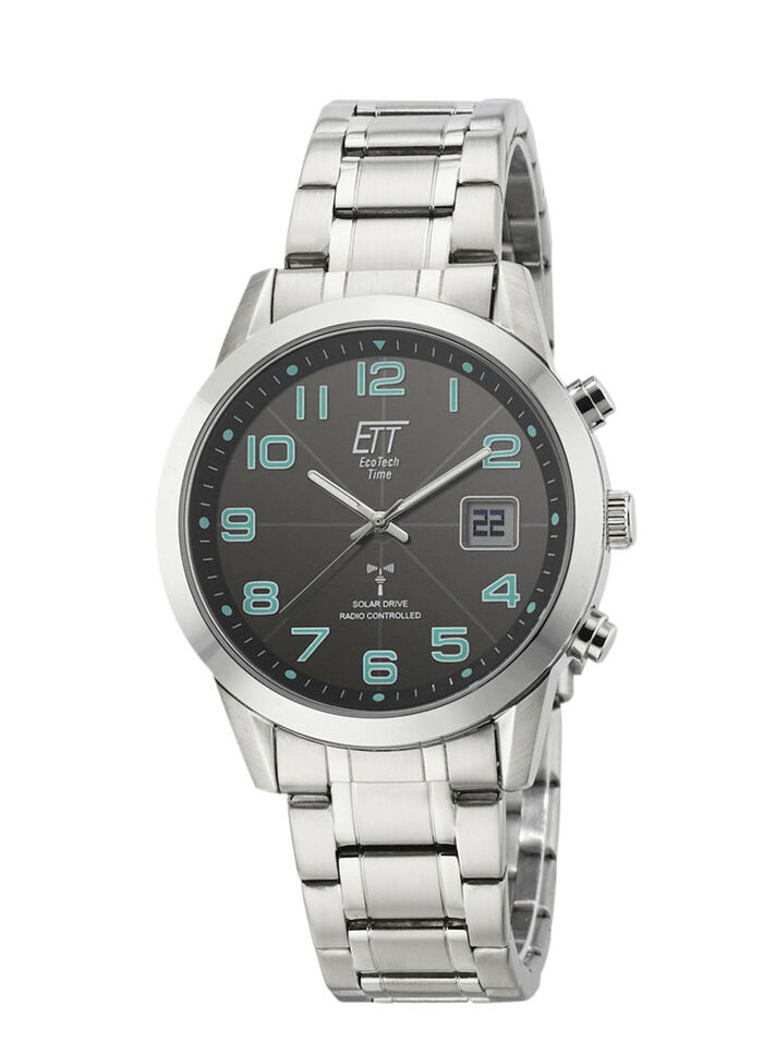 ETT Funk-Solar-Basic Herrenuhr 