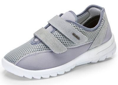 Bequeme Damen-Klettschuhe, Weite H, mit herausnehmbarem Fu&szlig;bett 