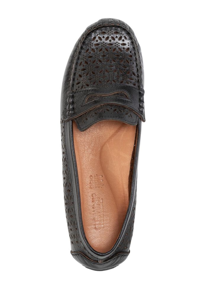 Gemini Slipper aus schattiertem Nappaleder 
