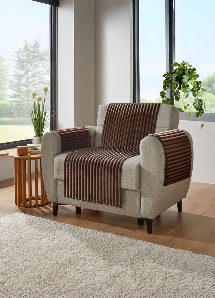Sessel- und Sofaschoner mit Anti-Rutsch-Beschichtung 