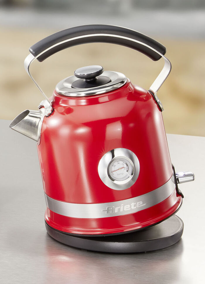 Ariete Frühstücksserie moderna im Retro-Design ROT