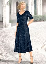 Kleid mit Knoten-Optik 