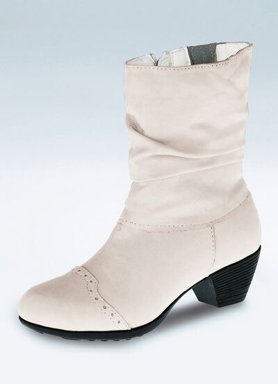 Andrea Conti, modische Damen-Stiefeletten, Winterschuhe, mit Rei&szlig;verschluss 