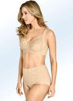 Miss Mary BH mit elastischen Spitzeneinsätzen BEIGE