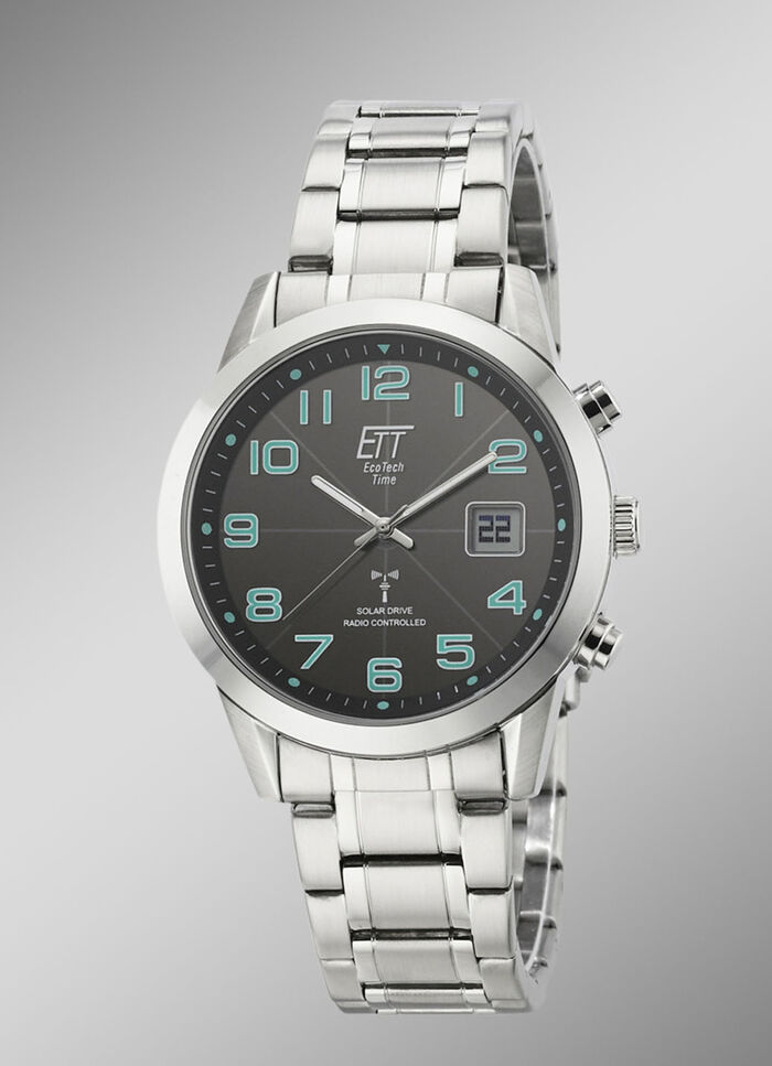 ETT Funk-Solar-Basic Herrenuhr 