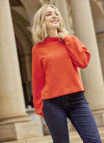 Shirt mit Stehkragen 