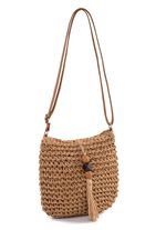 Sommerliche Tasche, Damen, mit verstellbarem Umh&auml;ngeriemen 