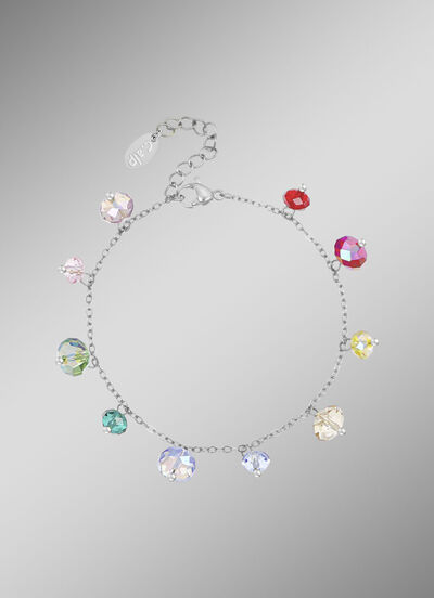 Armband mit bunten Swarovski&reg;-Kristallen 