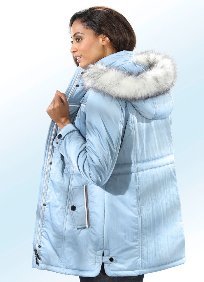 Jacke mit 2-Wege-Rei&szlig;verschluss 