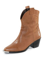 Gemini Western-Stiefel aus Rind-Nappaleder COGNAC