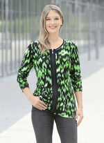 Shirtjacke mit praktischem Reißverschluss 