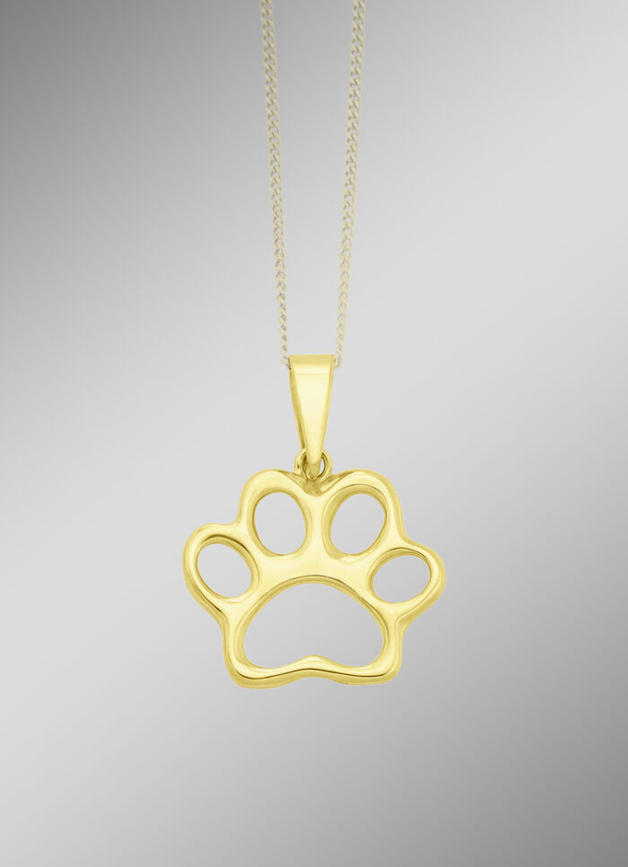 Anhänger mit Hundepfote 