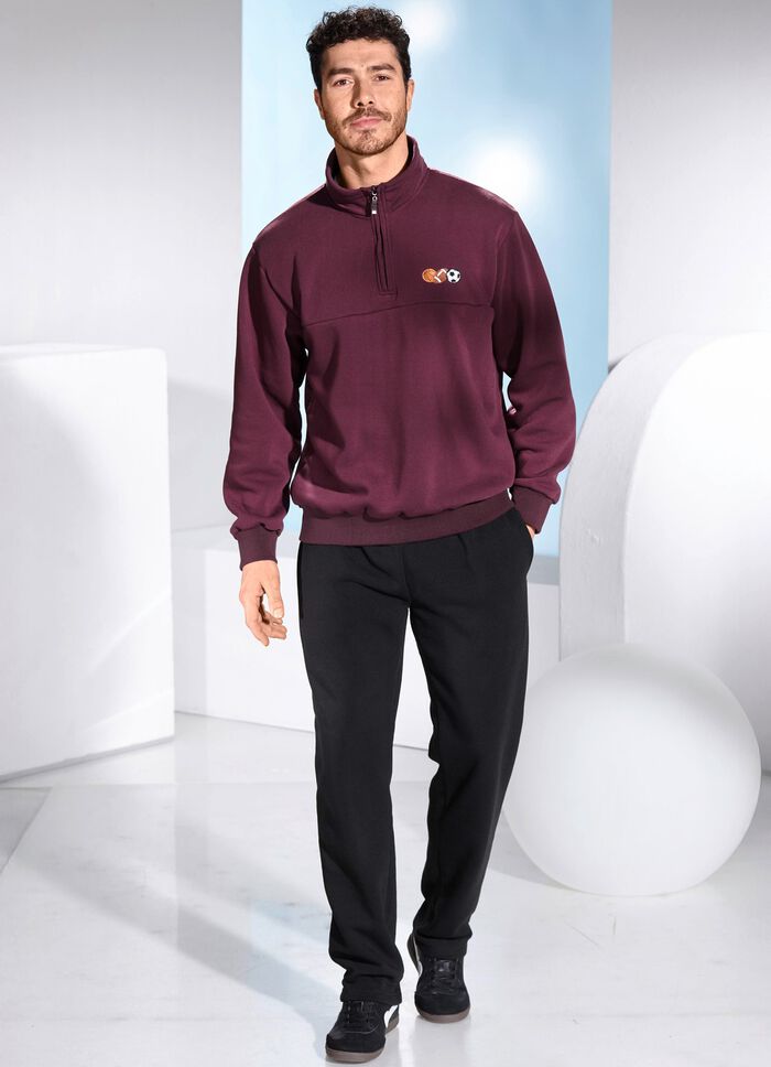 Freizeitset mit kurzem Rei&szlig;verschluss 